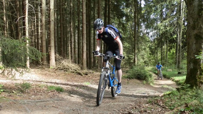 Bikespaß auf den Smrkem-Trails Bikespaß auf den Smrkem-Trails