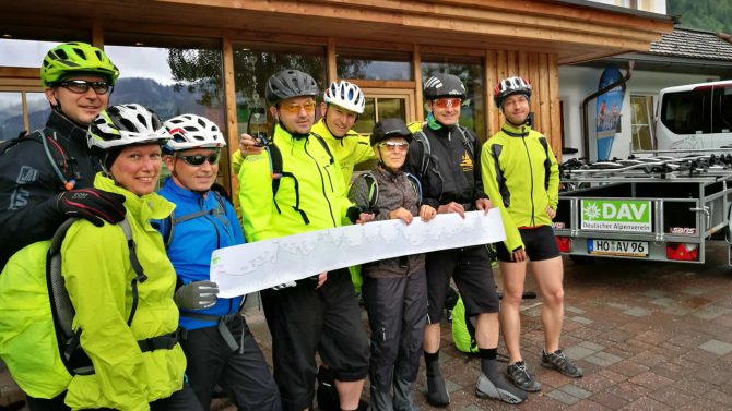 Bike Trail Tirol - Am Start