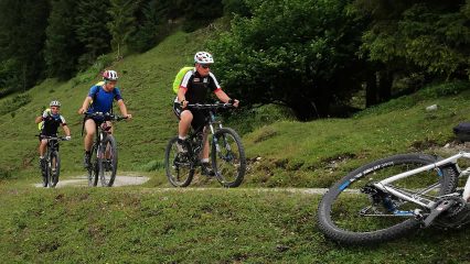 Bike Trail Tirol - Anstieg bei Hochfilzen