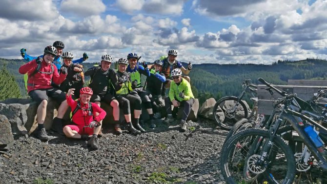 MTB Frankenwaldsteigla - Bei Steinwiessen