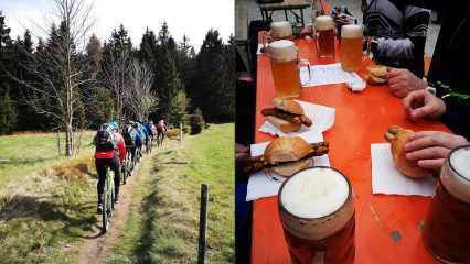 Rennsteig: 190 km zum Bratwurstessen nach Marxgrün