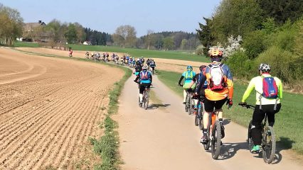 Die Karawane kurz vor Föhrenreuth