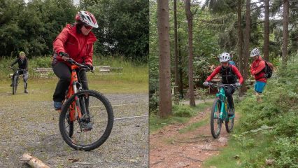 Richtig Kurven fahren / Uphill