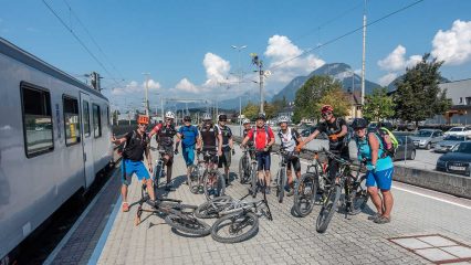 Zurück mit der Bahn