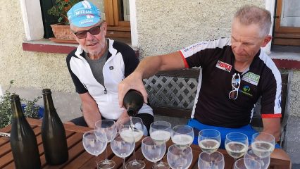 Prosecco am Tourziel im Valdobbiadene