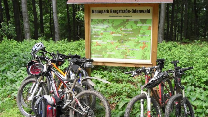 Odenwald: MTB-Wochenende zwischen Main- und Rheinebene