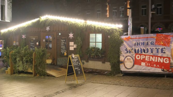 MTB-Stammtisch in der Skihütte