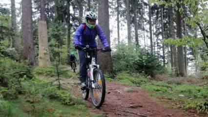 Sicher unterwegs auf dem Trail!