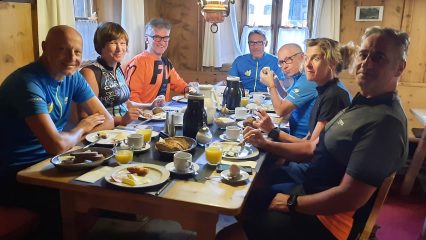 Frühstück im Gasthaus Mayor