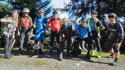 Mountainbike-Dachsteinrunde mit MTB Guide&Tech