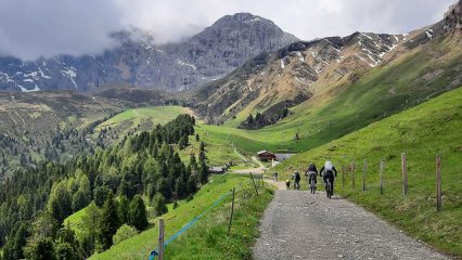 Kurz vor der Mahlknechthütte