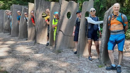 Mit dem MTB unterwegs auf den Straßen der Helden