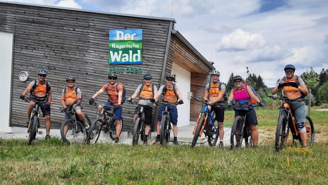 Mit dem MTB auf der Trans Bayerwald Südroute