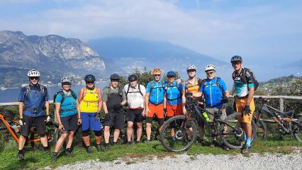 Singletrail-Woche am Comersee
