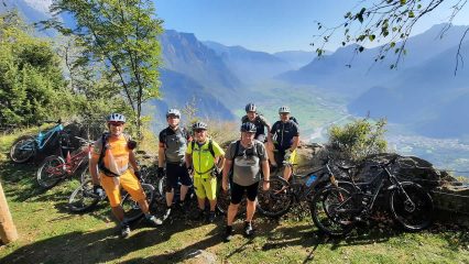 Singletrail-Woche am Comersee