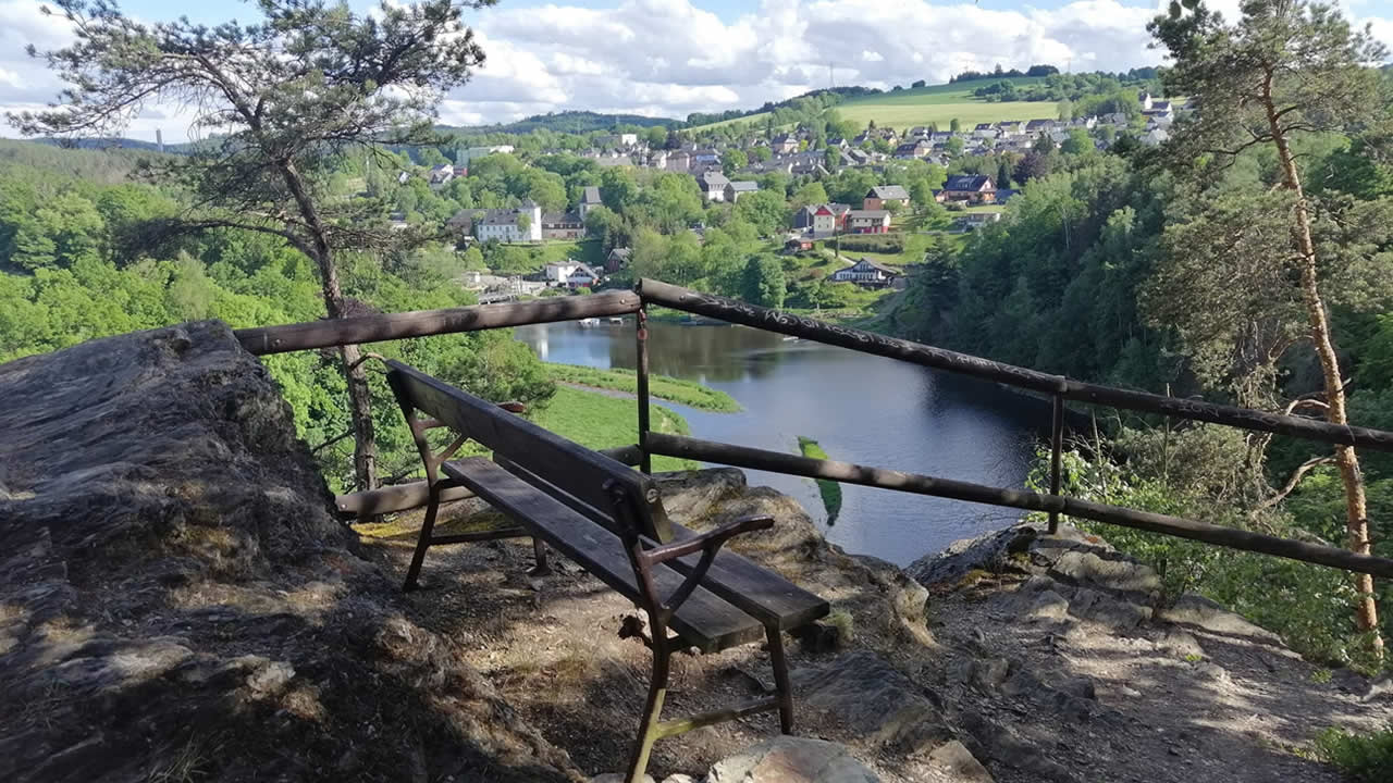 MTB-Tour: Bleiloch, MTB und Roster