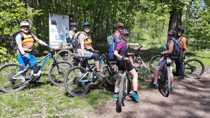Unterwegs auf dem Panoramaweg Steigerwald
