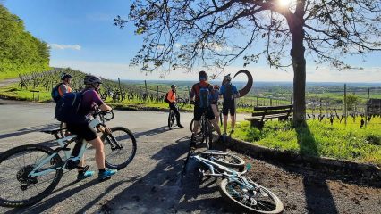 Unterwegs auf dem Panoramaweg Steigerwald