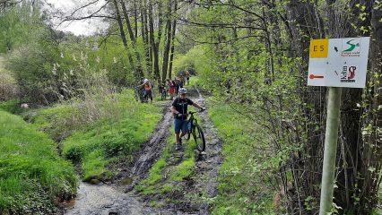 Unterwegs auf dem Panoramaweg Steigerwald