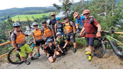 Heiß und knackig: Bleiloch, MTB und Roster