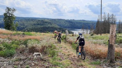 Heiß und knackig: Bleiloch, MTB und Roster