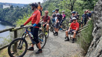 Heiß und knackig: Bleiloch, MTB und Roster