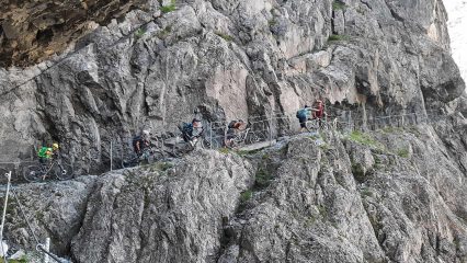 Herrlich fordernde Mountainbike-Trails im Engadin