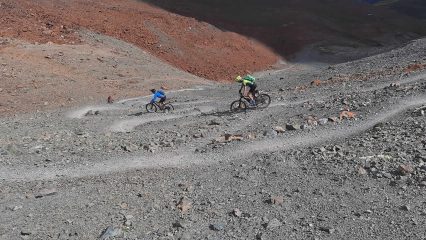 Herrlich fordernde Mountainbike-Trails im Engadin
