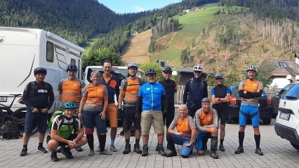 Mit dem MTB auf dem Giro speciale delle Dolomiti