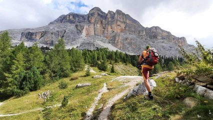 Mit dem MTB auf dem Giro speciale delle Dolomiti