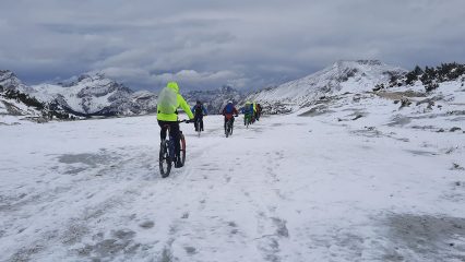 Mit dem MTB auf dem Giro speciale delle Dolomiti