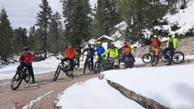 Mit dem MTB auf dem Giro speciale delle Dolomiti Mit dem MTB auf dem Giro speciale delle Dolomiti