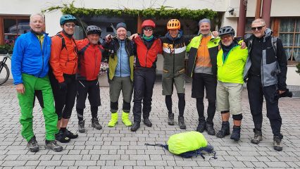 Mit dem MTB auf dem Giro speciale delle Dolomiti