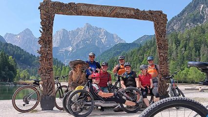 Mit dem Handbike über die Alpen