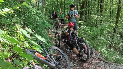 Mit dem Handbike über die Alpen