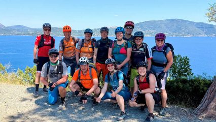 Gruppe am Capo Stella