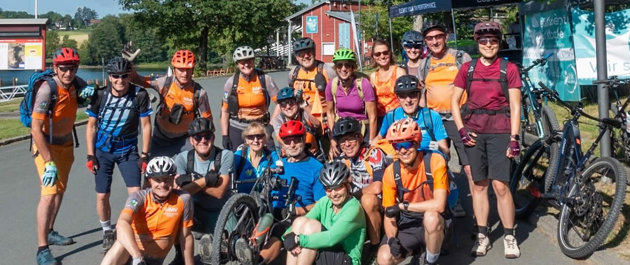 Traditionelle Mountainbike-Tour zum DAV-Sommerfest Traditionelle Mountainbike-Tour zum DAV-Sommerfest