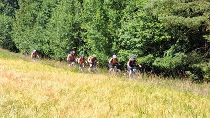 Traditionelle Mountainbike-Tour zum DAV-Sommerfest
