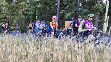 Traditionelle Mountainbike-Tour zum DAV-Sommerfest